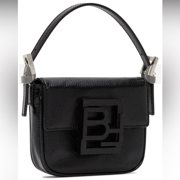 BY FAR Black Mini Patent Leather Alfie Bag - Picture 9 of 9